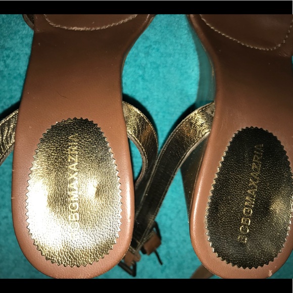 BCBG MAXAZRIA Brown Wedges - Picture 6 of 8